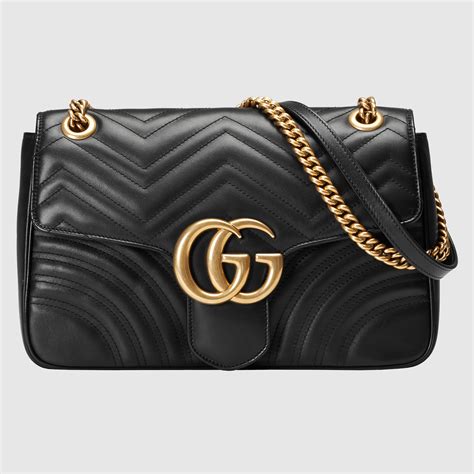 Gucci Borsa a Spalla Media GG Marmont .